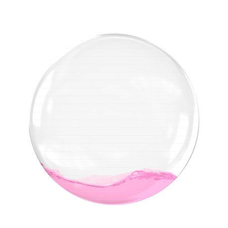 Динамічний медбол Reax Fluiball Reaxing з насосом, 55 см, 11 кг